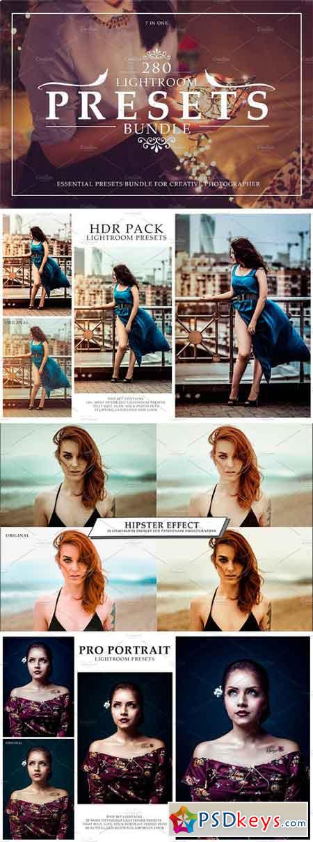 280 Lightroom Presets Bundle 1741049