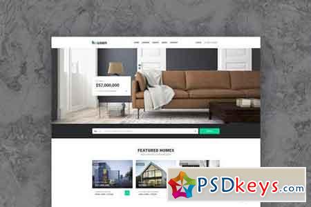 Housen - Real Estate PSD Template