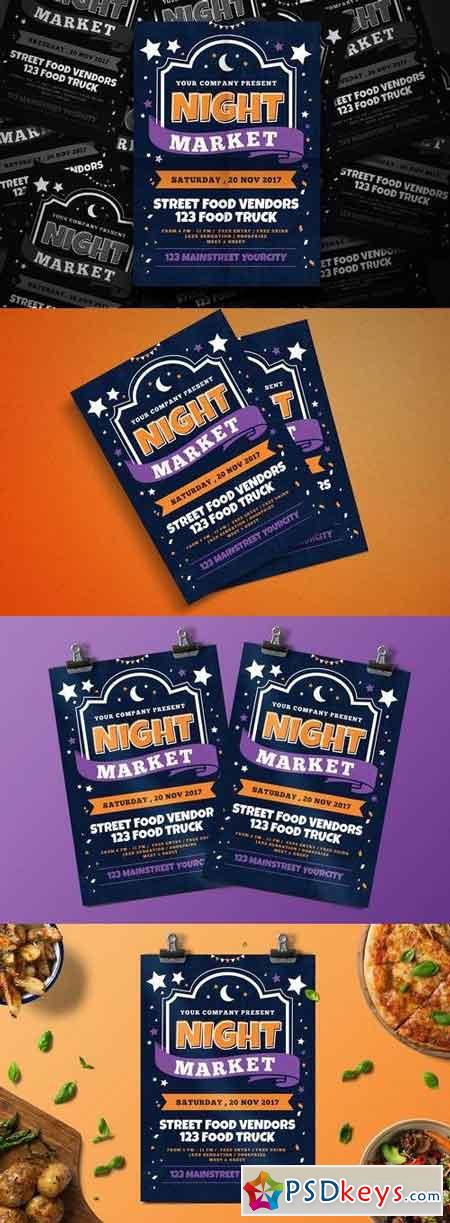 Night Market Flyer