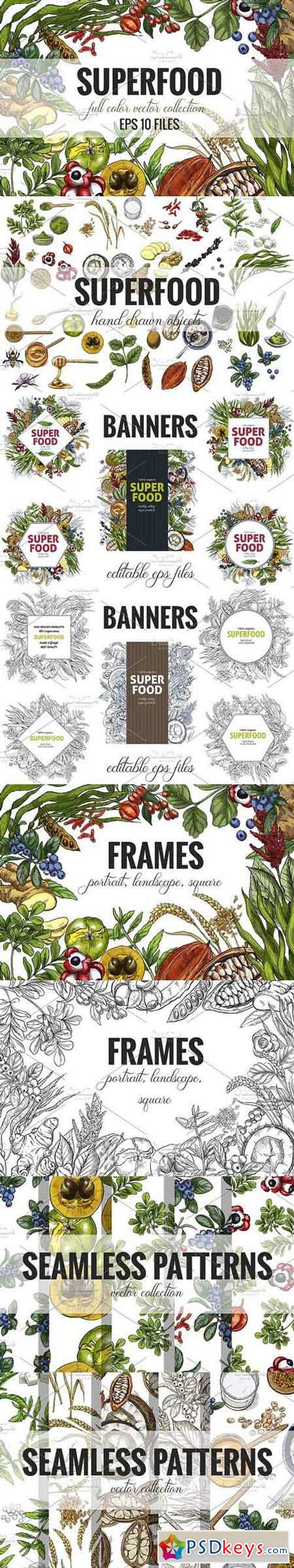 Superfood, vector collection 1730152