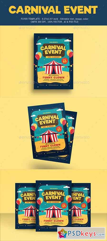 Carnival Event Flyer 20540736