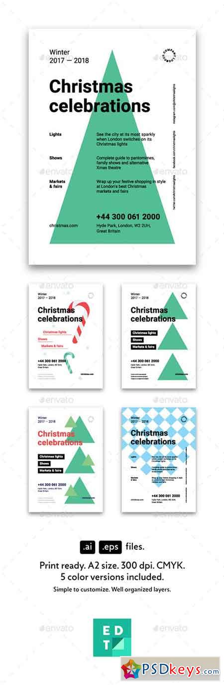 Christmas Poster Template 20556008