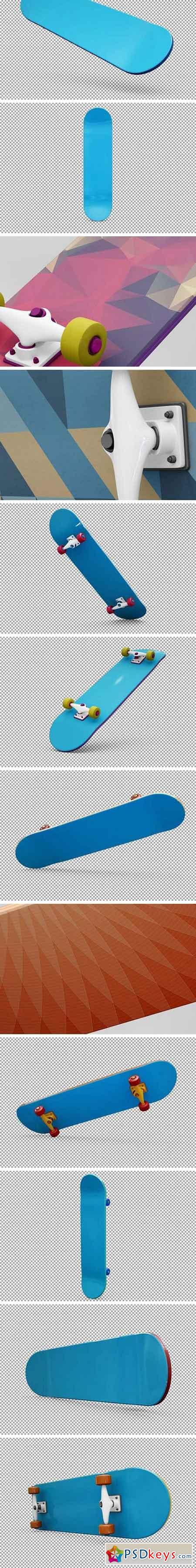Bundle Skateboard Mockup 1711941