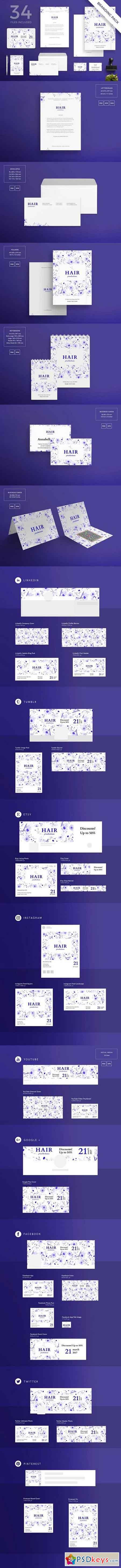 Branding Pack Hair Productions 1502389