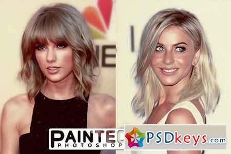 Painted Look - Photoshop Action 1292295