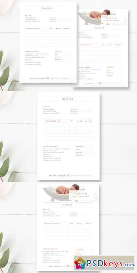 Invoice Template for Photographers 1828257