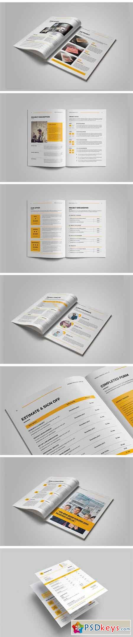 Graphicriver creative project proposal 9563949 download free download