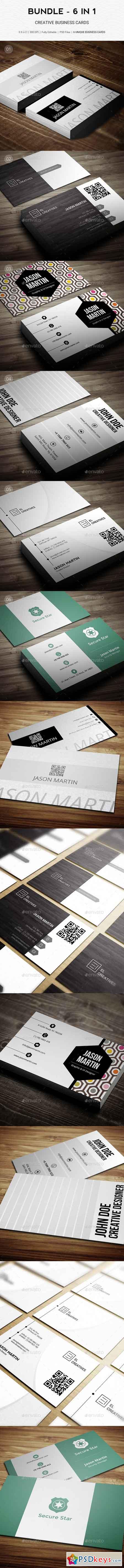 Bundle - Pro 6 in 1 - Creative Business Cards - B48 20602468