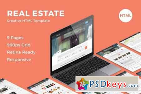 Real Estate - Creative HTML Template 4797519