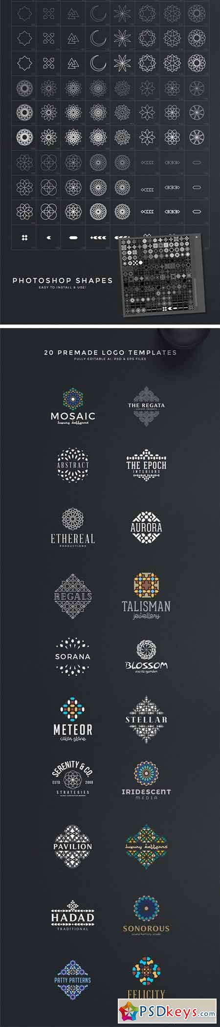 Geometric Logo Creation Kit Arab Ed. 1805221