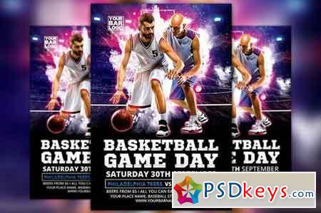 Basketball Game Day Vol 1 Flyer 1821060