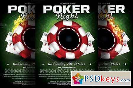 Poker Night Flyer Template 940831