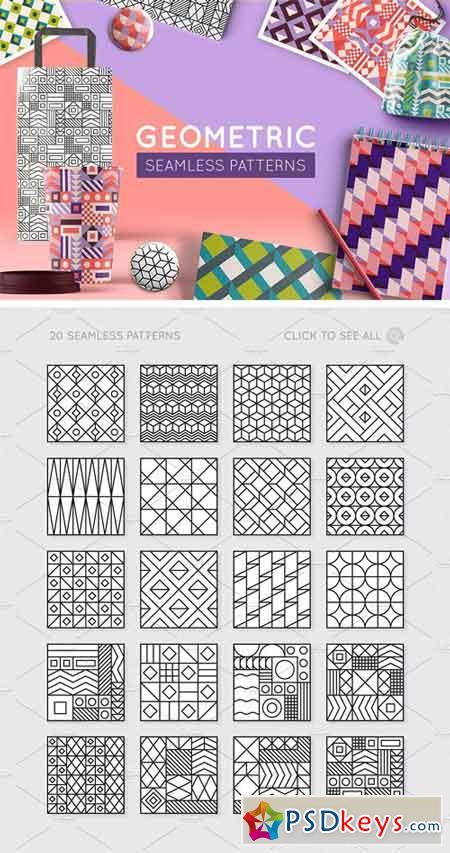 Geometric - Seamless Patterns 1710701