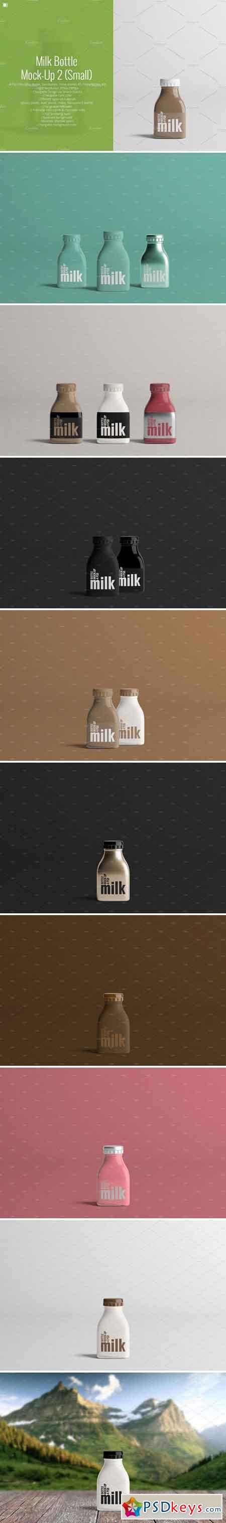Milk Bottle Mock-Up 2 (Small) 1819674
