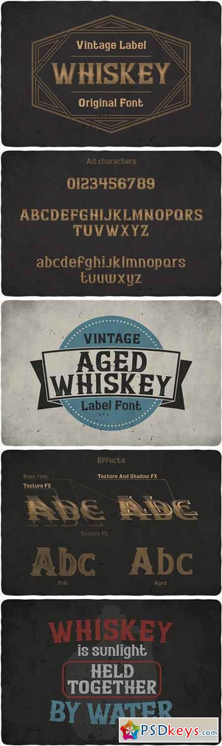 Whiskey Typeface 1819869