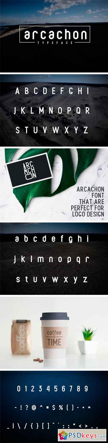 Arcachon Typeface 1805017