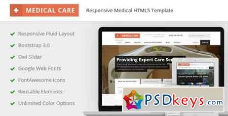 Medical Care - Responsive Medical HTML5 Template 10042392