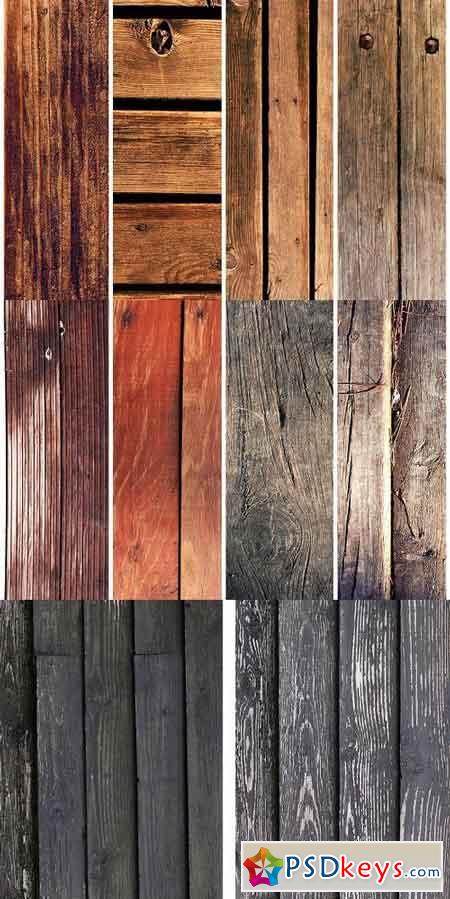 18 Wood Plank Textures 1317717