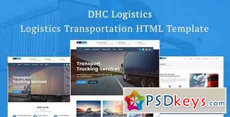 DHC Logistics Transportation HTML Template 20572310