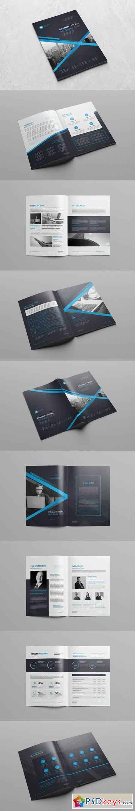 The Blue Corporate Brochure