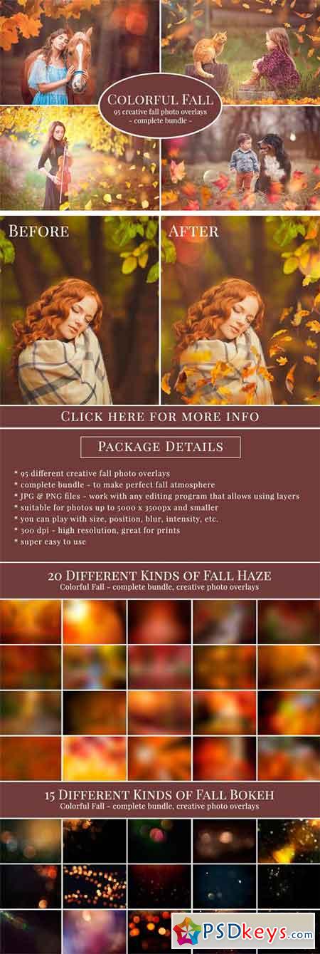 Colorful Fall Photo Overlays 1831250