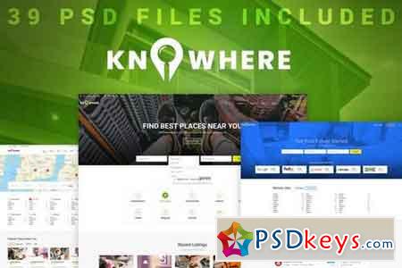 Knowhere - Multipurpose Directory PSD Template