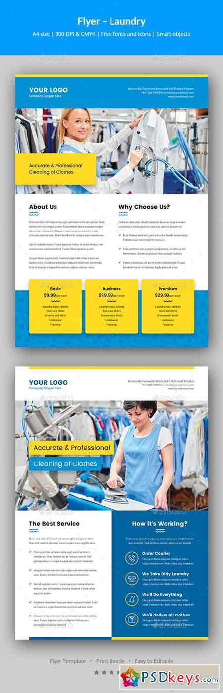 Flyer  Laundry Service 20692925