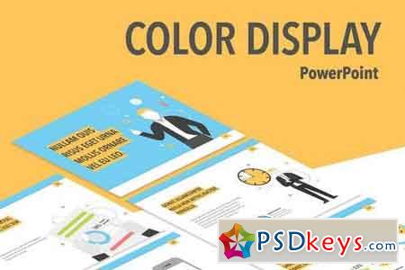 Color Display PowerPoint Template