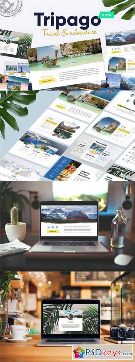 TRIPAGO - Travel Business Powerpoint Template