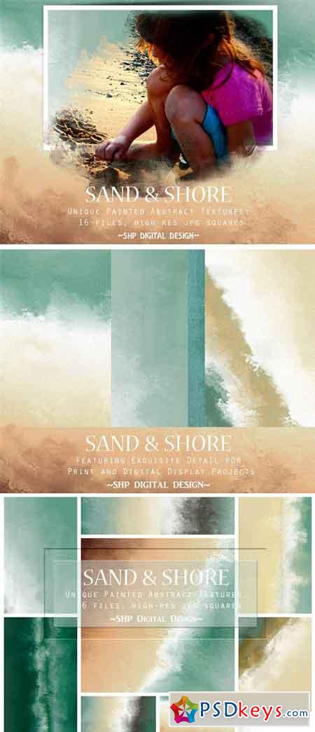 Sand & Shore Beach Texture Abstract 1867993