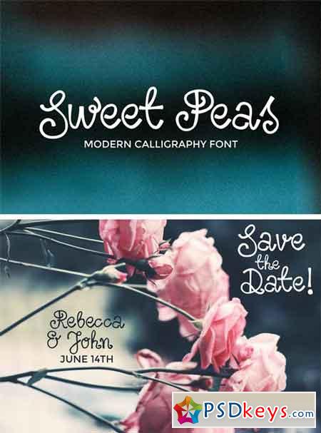 Sweet Peas Font 1877515