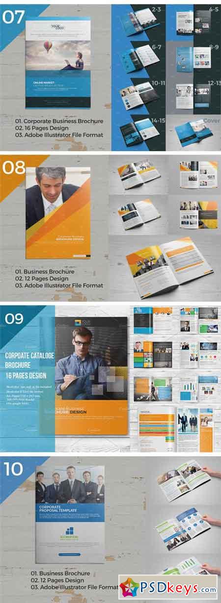 10 Multi-pages Brochure - Big Bundle 1868558