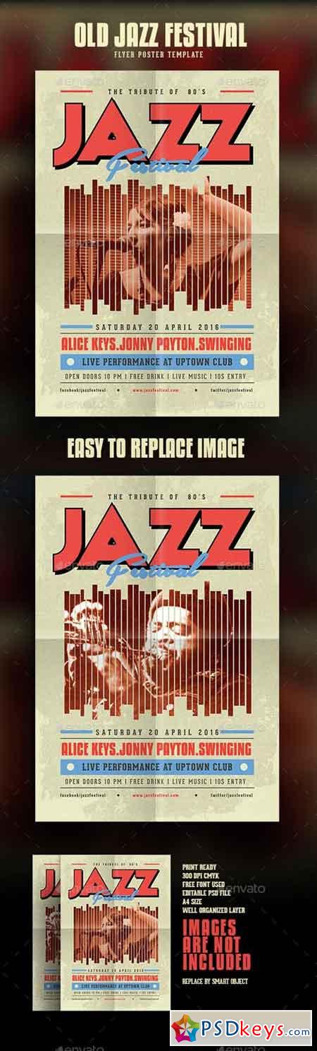 Old Vintage Jazz Flyer 14962955