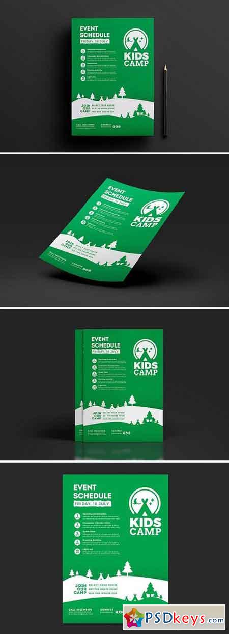 A4 Kids Camp Poster Template v2 1805898