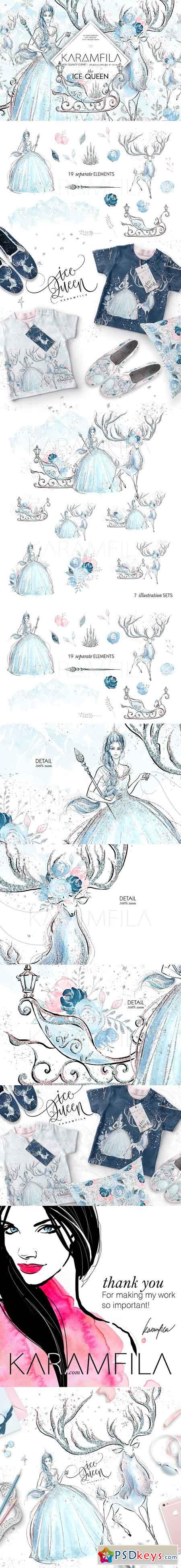 Ice Queen Clipart 1902780