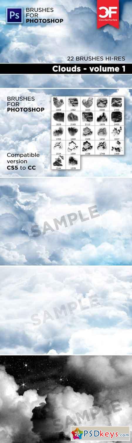 Clouds brushes Volume 1 270815