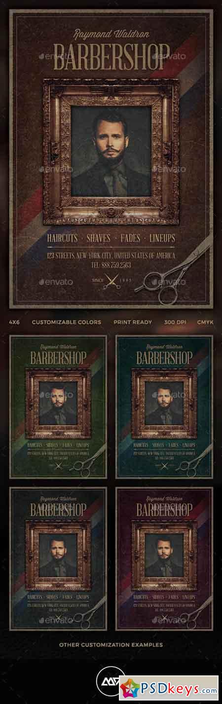 Barbershop Flyer 11459239