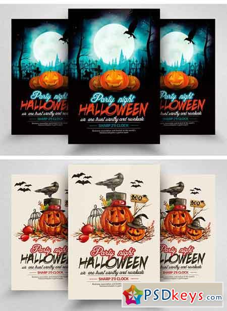 10 Halloween Flyer Bundle Vol 01 1921585