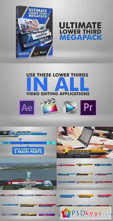 Lower Thirds Mega Pack - After Effects Projects