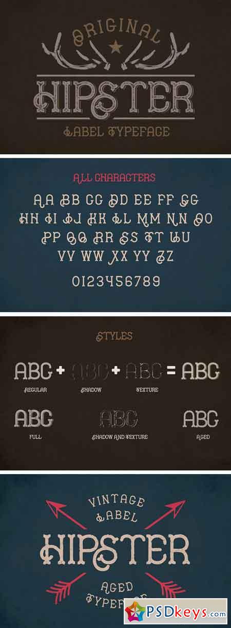 Hipster Typeface 1922063