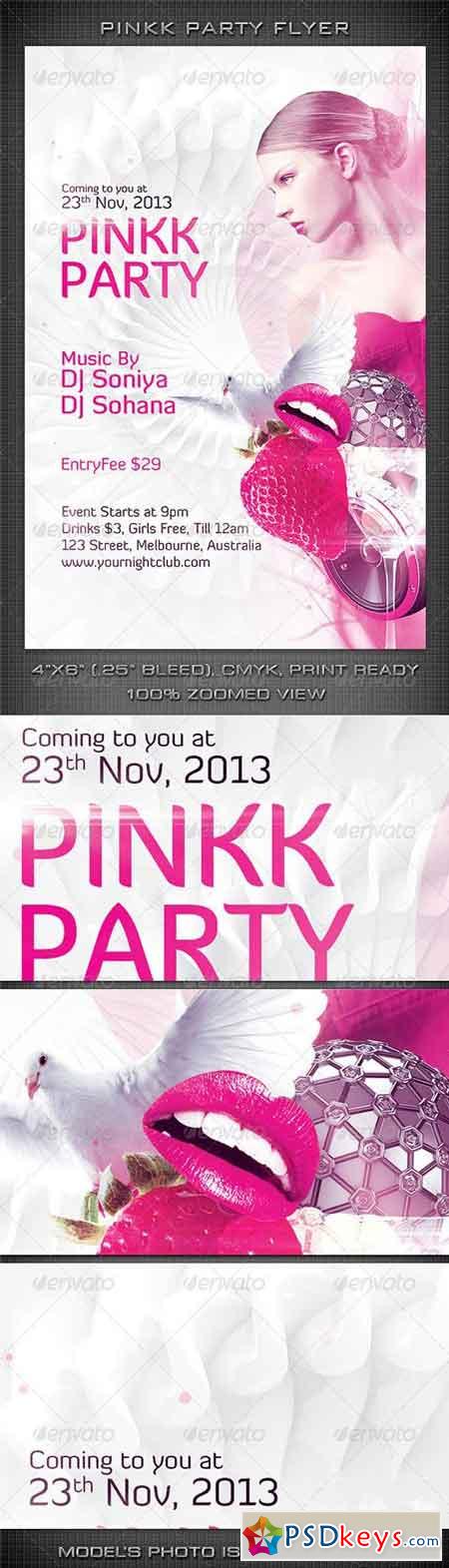 Pinkk Party Flyer 6078165