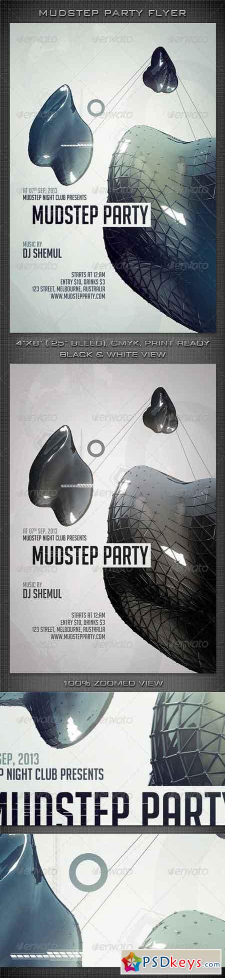 Mudstep Party Flyer 5500982