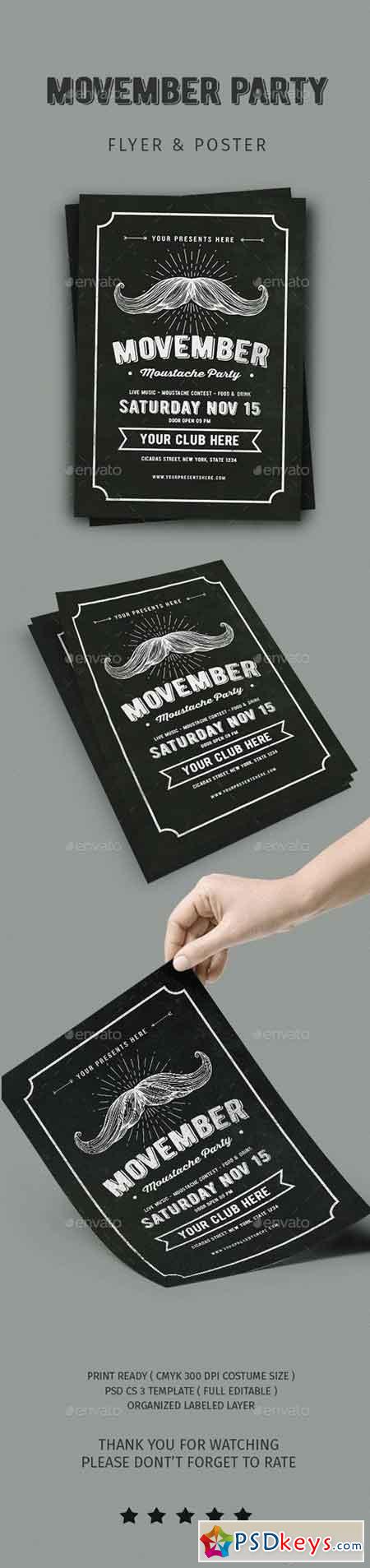 Movember Flyer 20807596
