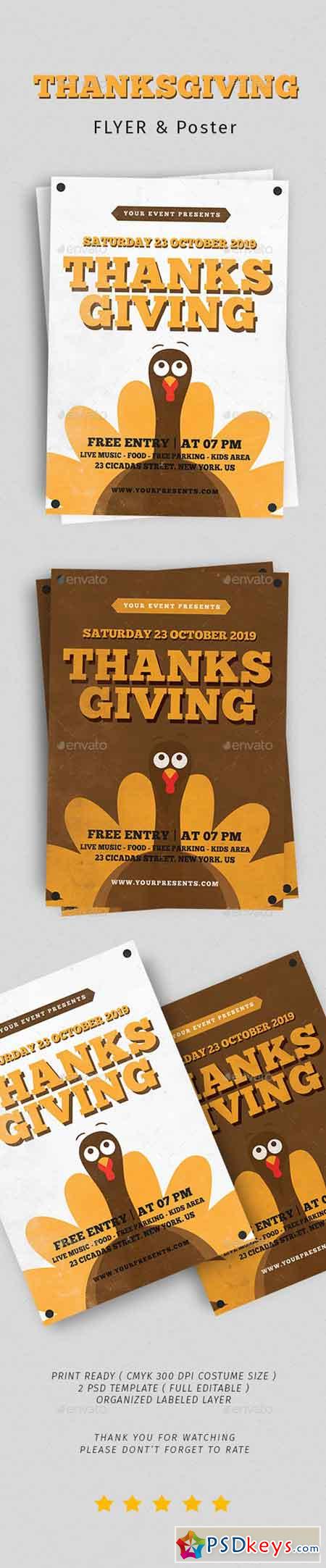 Thanksgiving Flyer Vol. 5 20811739