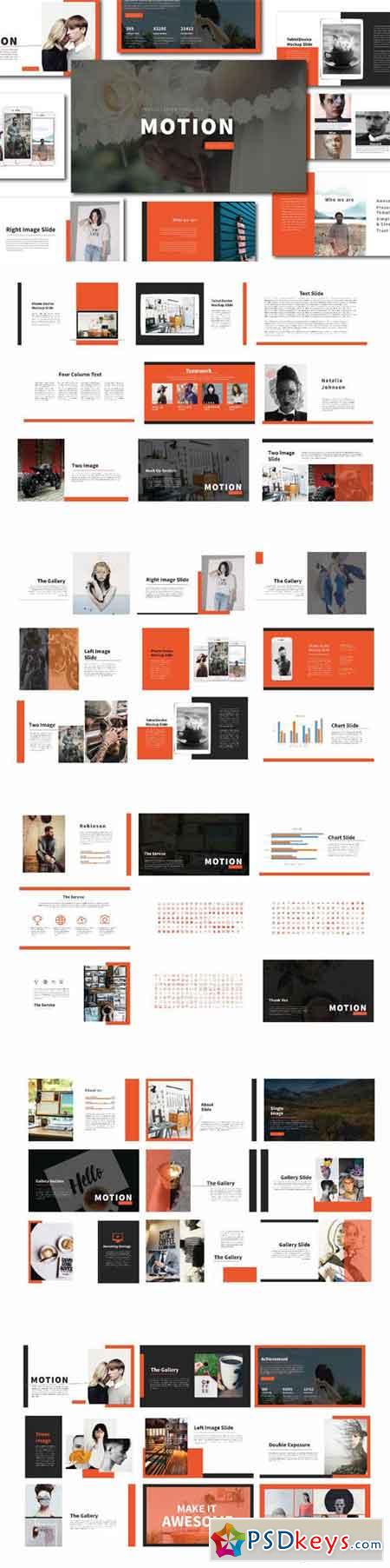 Motion Powerpoint Template