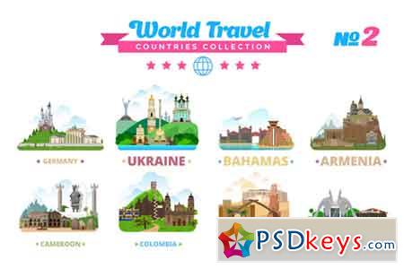 World Travel Countries Collection 2