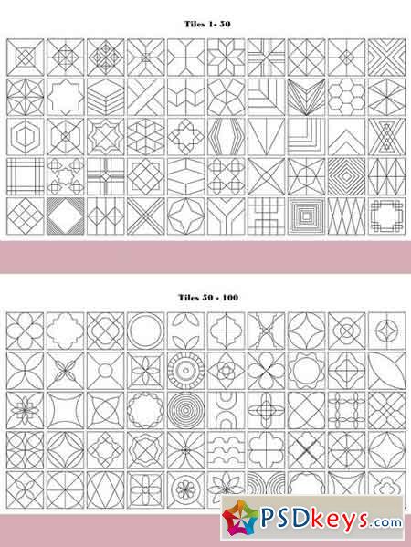 100 Tiles Patterns 1895412