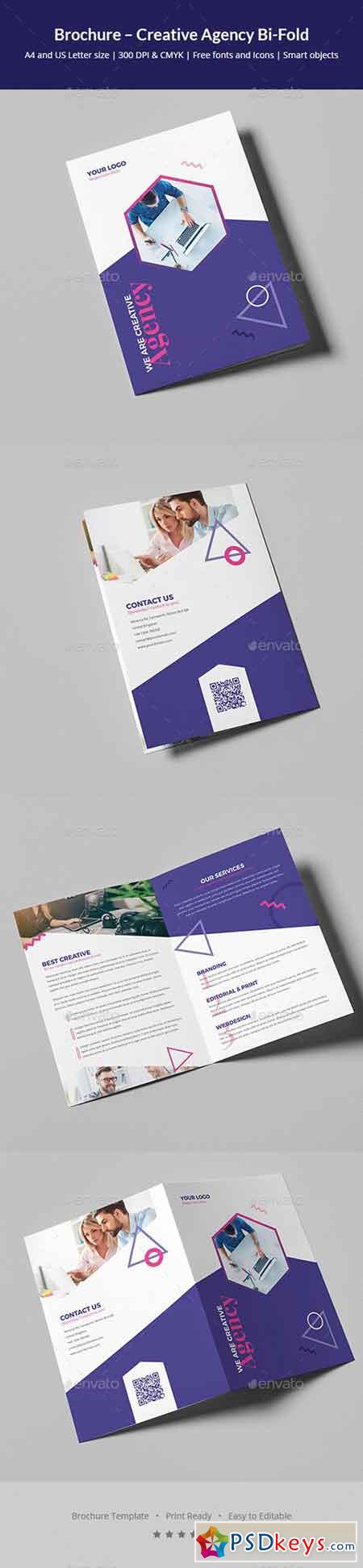 Brochure  Creative Agency Bi-Fold 20777303