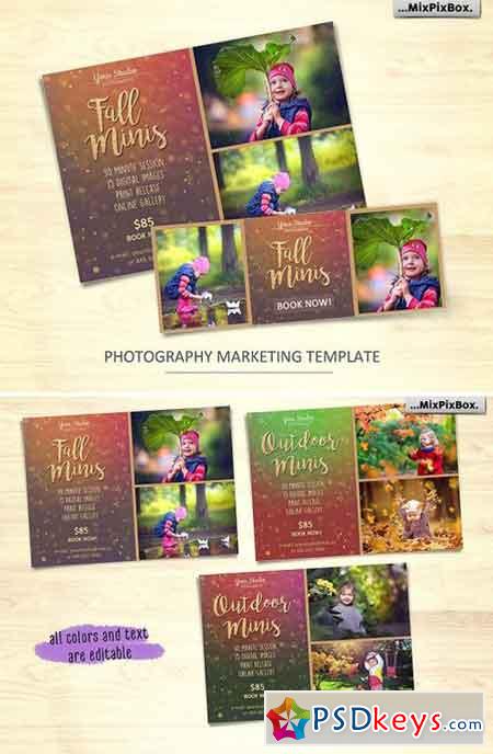 Fall Mini Session Photo Template v.2 1288952