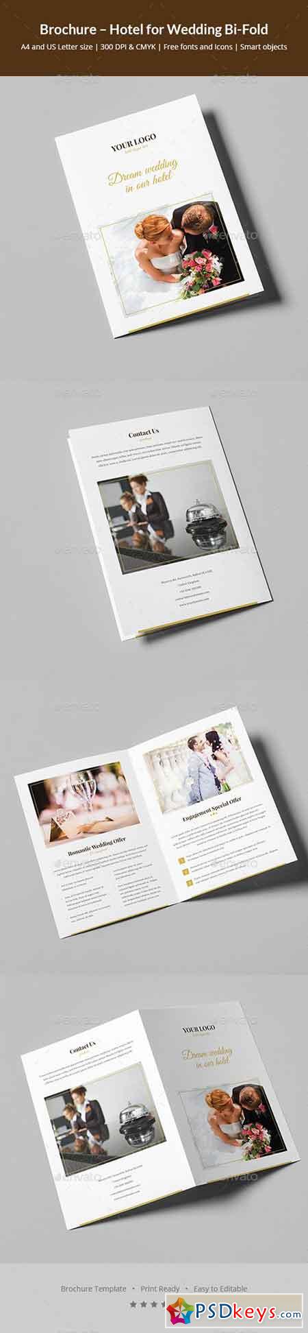 Brochure  Hotel for Wedding Bi-Fold 20774546